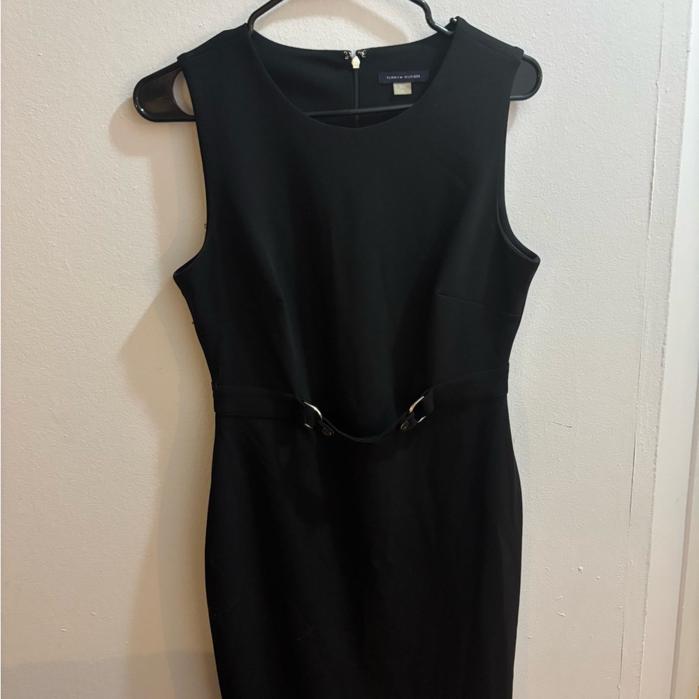 Tommy Hilfiger Black Midi Dress